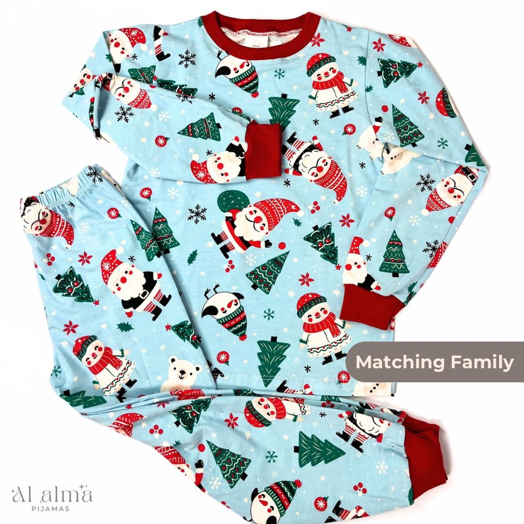 Pijama Algodón Dos Piezas Navidad Santa